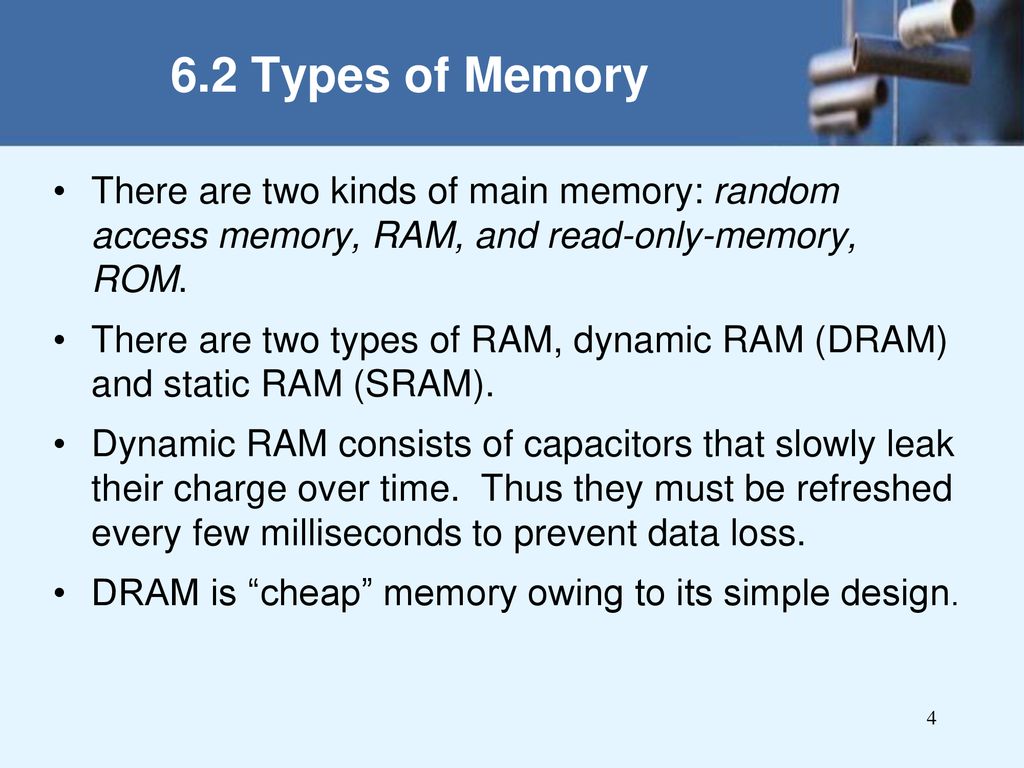 Main memory and its types best sale